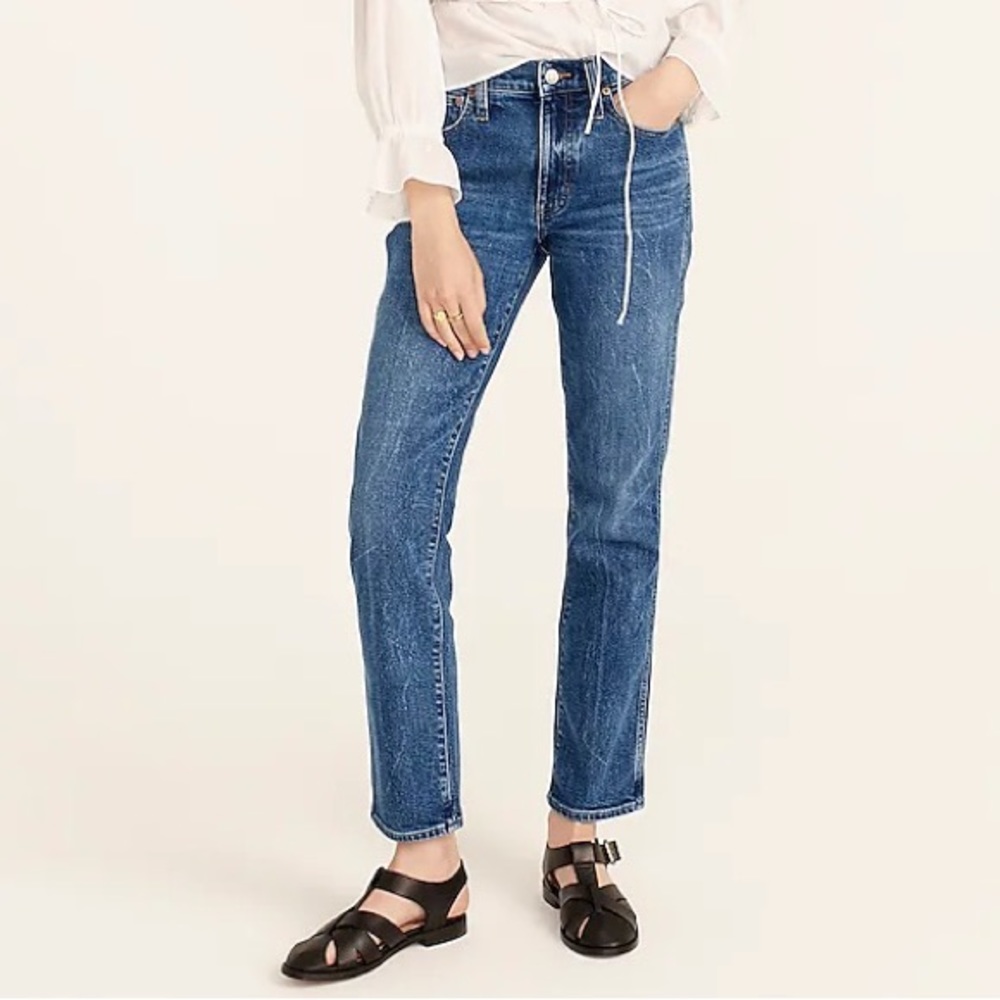 J. Crew - 9” Mid Rise Vintage Slim Straight Jean - Catskill Wash - Size 29 - New